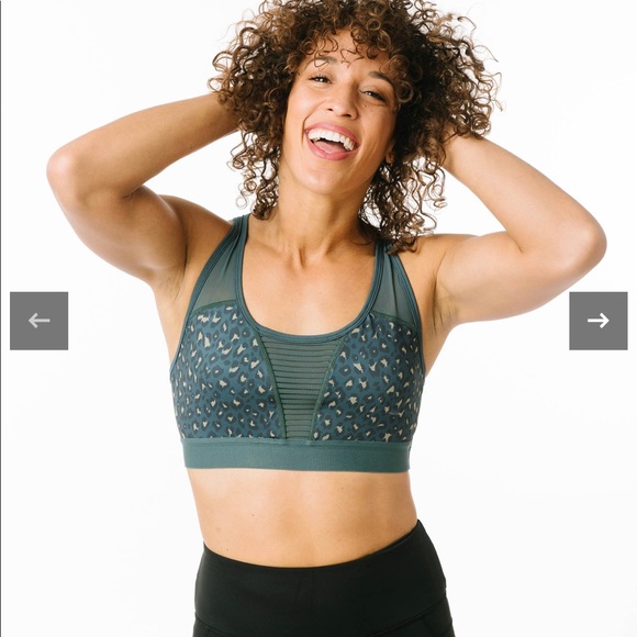 ZYIA Other - ZYIA - Pine Leopard Bomber Bra